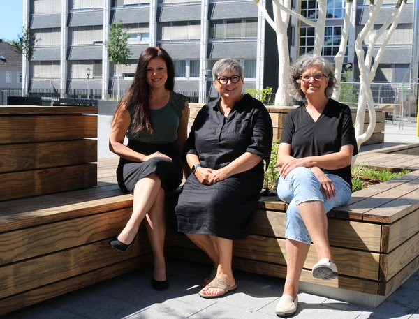 Stefanie Schol, Bettina Großhaus-Lutz und Susanne Melis